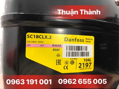 Máy nén tủ lạnh SC18CLX2 (R404/507) 5/8HP 480W/220V