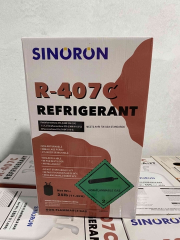 Gas lạnh R407C (Net 11.3 kg) Sinoron.