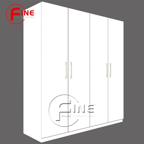 Tủ Quần Áo FINE FT070 (180cm x 200cm) Thiết kế hiện đại, ngăn tủ rộng treo quần áo thoải mái