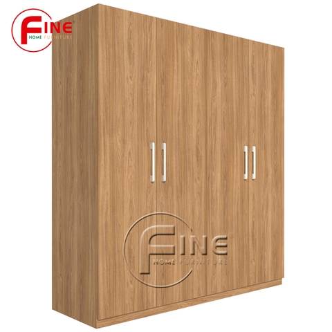 Tủ Quần Áo FINE FT071 (180cm x 200cm) Thiết kế hiện đại, ngăn tủ rộng treo quần áo thoải mái