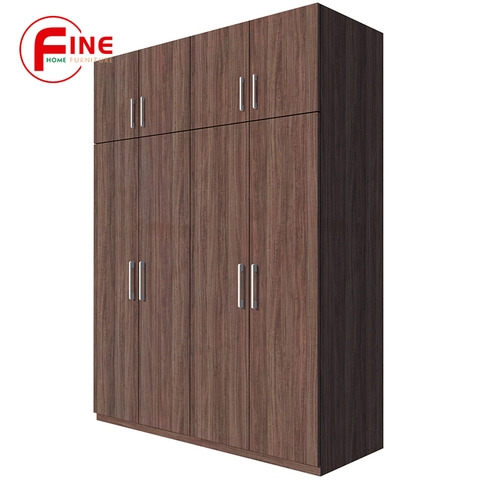 Tủ Quần Áo FINE FT173 (200cm x 260cm) Thiết kế hiện đại, ngăn để đồ và treo quần áo rất lớn