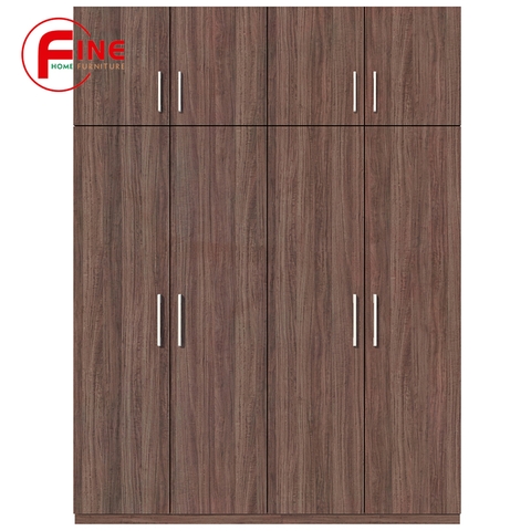 Tủ Quần Áo FINE FT173 (200cm x 260cm) Thiết kế hiện đại, ngăn để đồ và treo quần áo rất lớn