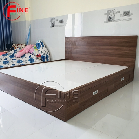 Giường Vai Đứng FINE FG155 (160cm x 200cm) Thiết kế hiện đại, đẹp và sang trọng