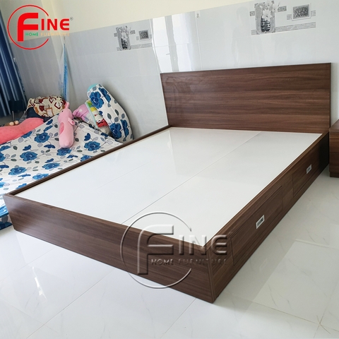 Giường Vai Đứng FINE FG155 (160cm x 200cm) Thiết kế hiện đại, đẹp và sang trọng