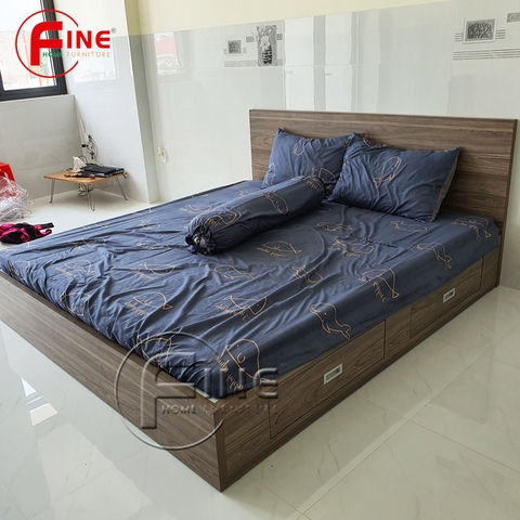 Giường Vai Đứng FINE FG157 (140cm x 200cm) Thiết kế hiện đại, đẹp và sang trọng