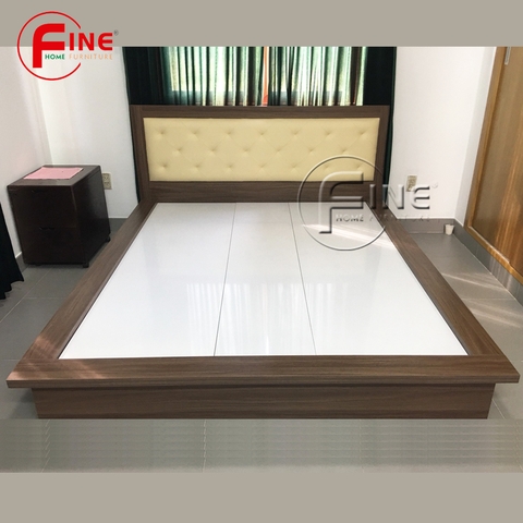 Giường Nhật FINE FG007 (160cm x 200cm) Phong cách Nhật Bản đơn giản hiện đại