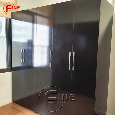 Tủ Quần Áo FINE FT179 (220cm x 200cm) Hiện đại sang trong, ngăn tủ rất rộng lớn