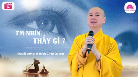 Em nhìn thấy gì - TT. TS. Thích Chân Quang