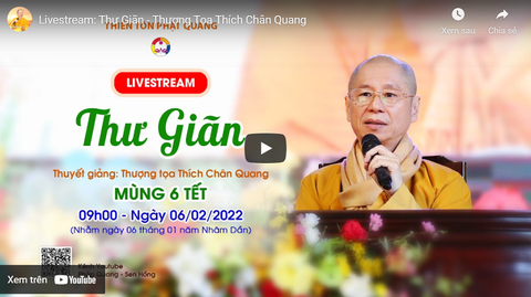 Livestream thuyết giảng 