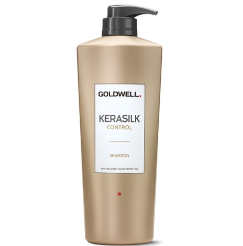 DẦU GỘI XẢ GOLDWELL SUÔN MƯỢT KERASILK CONTROL 1000ML
