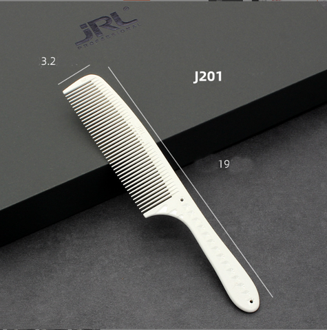 Lược cắt tóc nam, kê tông đơ jRL J201 - Trắng