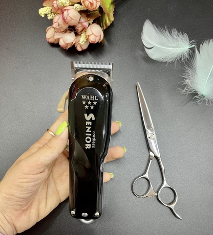 Combo tông đơ Wahl Senior pin  tặng kéo Viko 850k