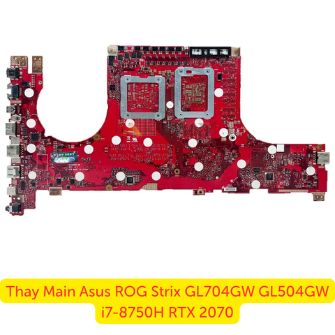 Main Asus ROG Strix GL704GW hỗ trợ RAM DDR4 tối đa 32GB