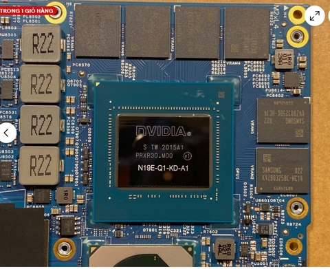 VGA Main Dell XPS 17 9700 Precision 5750 CPU i7-10875H VGA RTX3000