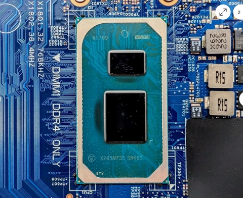 CPU Main Dell Latitude 3420 3520 CPU i7-1165G7 2.8 GHz
