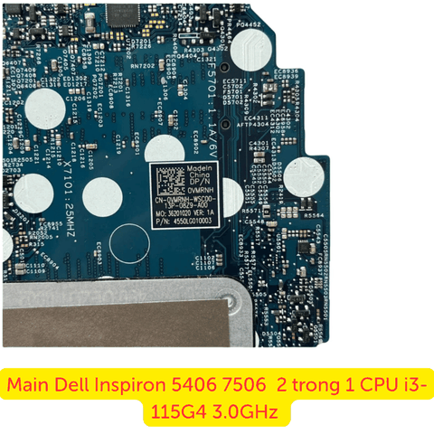 Mainboard Dell Inspiron 5406 7506 2-trong-1 chính hãng Dell