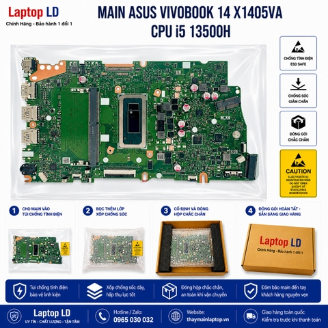 Bo mạch chủ Asus Vivobook 14 X1405VA CPU i5-13500H