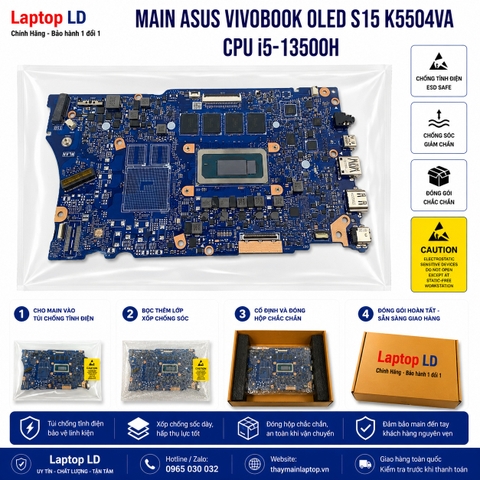 Bo mạch chủ Asus Vivobook OLED S15 K5504VA CPU i5-13500H