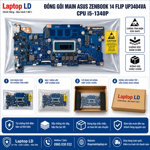 Bo mạch chủ Asus Zenbook 14 Flip UP3404VA CPU i5-1340P