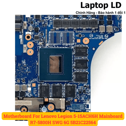 Card đồ họa rời NVIDIA GeForce RTX 3060 6GB trên main Lenovo Legion 5-15ACH6H