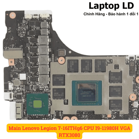 Card đồ họa rời NVIDIA GeForce RTX 3080 trên main Lenovo Legion 7-16ITHg6