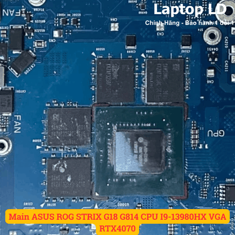 Card đồ họa rời NVIDIA GeForce RTX 4070 trên main ASUS ROG Strix G18 G814