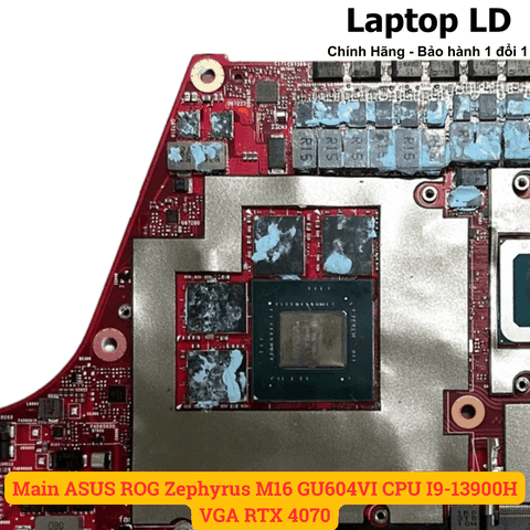 Card đồ họa rời NVIDIA GeForce RTX 4070 trên main ASUS ROG Zephyrus M16 GU604VI