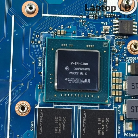 Chip đồ họa NVIDIA RTX A500 trên main laptop Dell Precision 3480