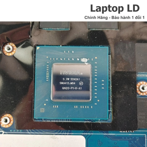 Card VGA RTX A2000 trên main laptop Dell Precision 5570 hỗ trợ xử lý đồ họa chuyên nghiệp