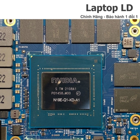 Card VGA tích hợp trên main laptop Dell Precision 5750 hỗ trợ xử lý đồ họa ổn định