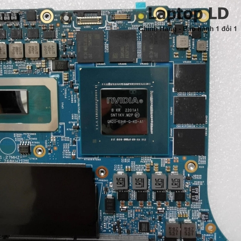 Card VGA rời NVIDIA GeForce RTX 3060 trên main Dell XPS 17 9720 — Laptop LD