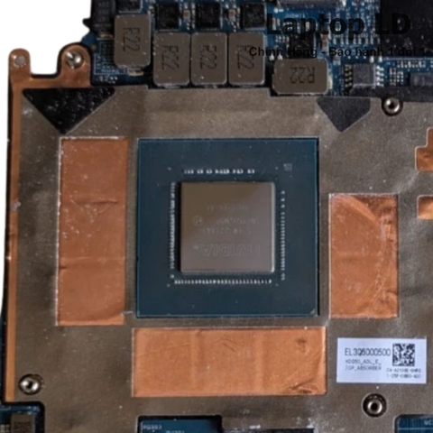 Card VGA rời NVIDIA GeForce RTX 3070 Ti trên main Dell G15 5521