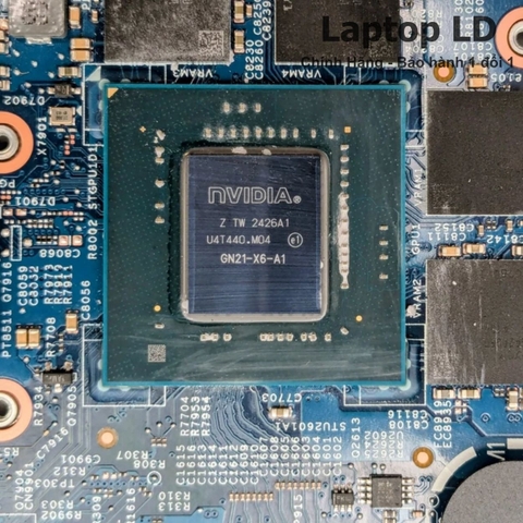 Card VGA rời NVIDIA GeForce RTX 4060 trên main Dell Alienware M16 R2