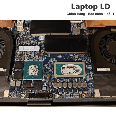 Chipset trên bo mạch chủ Dell XPS 17 9730 giúp điều khiển toàn bộ hệ thống