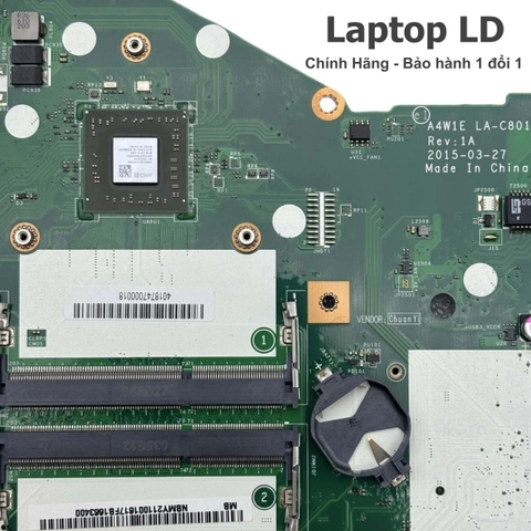 Khu vực chipset và CPU AMD A4-5000 trên main Acer Aspire ES1-420 / ES1-421
