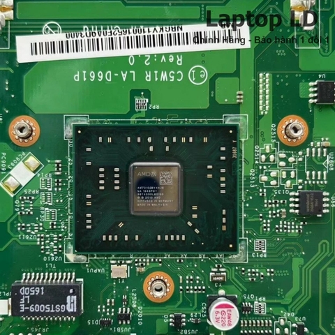 Khu vực chipset và CPU A4-7210 trên main Acer Aspire ES1-523