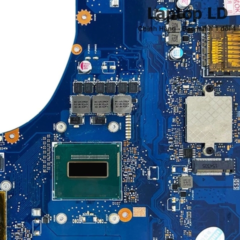 Khu vực chipset và CPU i7-4750HQ trên main Asus ROG GL552JX / GL552JW