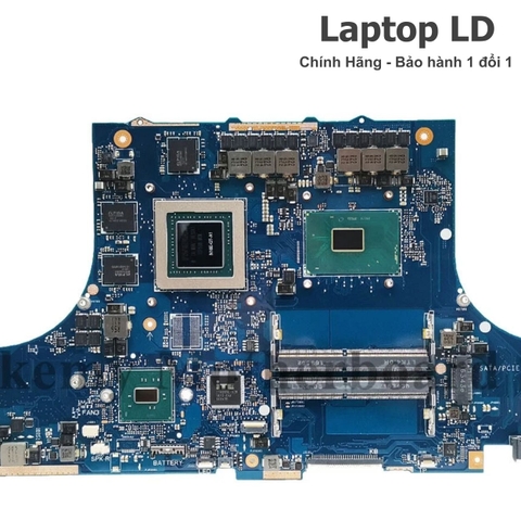 Khu vực chipset và CPU i7-7700HQ trên main Asus ROG Strix GL702VI / GL702VT / GL702VSK