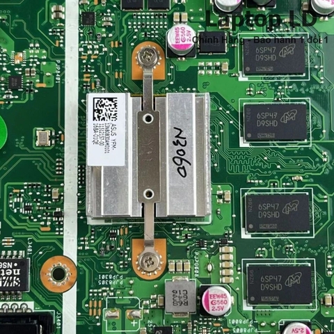 Khu vực chipset và CPU N3700 trên main Asus VivoBook F541S / A541S / X541SA