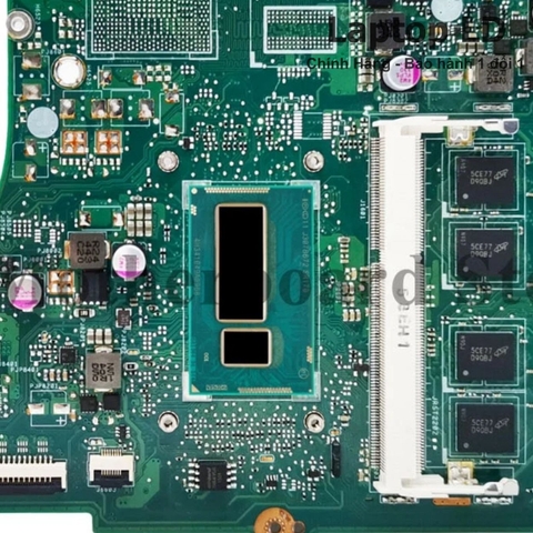 Khu vực chipset và CPU i5-4200U trên main Asus VivoBook Q301LA