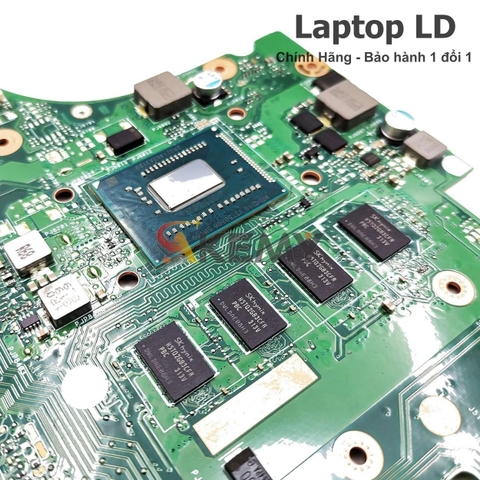 Khu vực chipset và CPU i5-3337U trên main Asus X402CA / X502CA