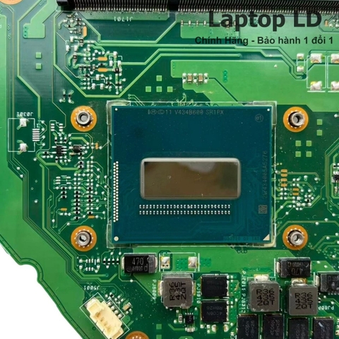 Khu vực chipset và CPU i7-4710HQ trên main Asus X550JD / X550JK / X550JX