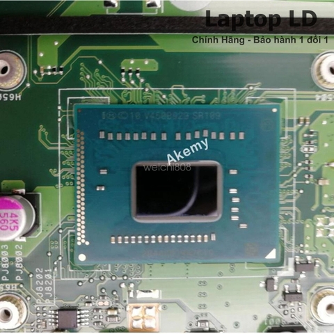 Khu vực chipset và CPU i3-3217U trên main Asus X551CA / F551C / P550C / D550C