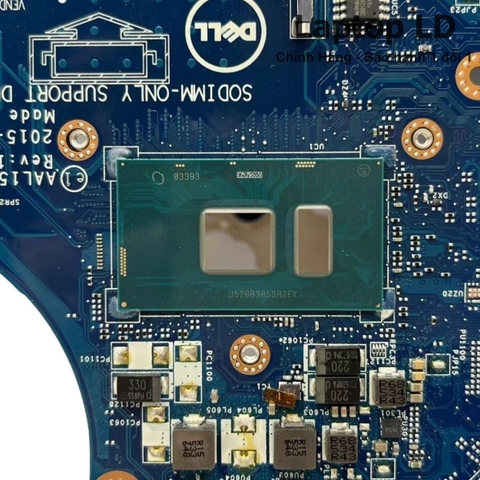 Khu vực chipset và CPU i5-6200U trên main Dell Inspiron 5459 / 5559 / 5759 LA-D071P