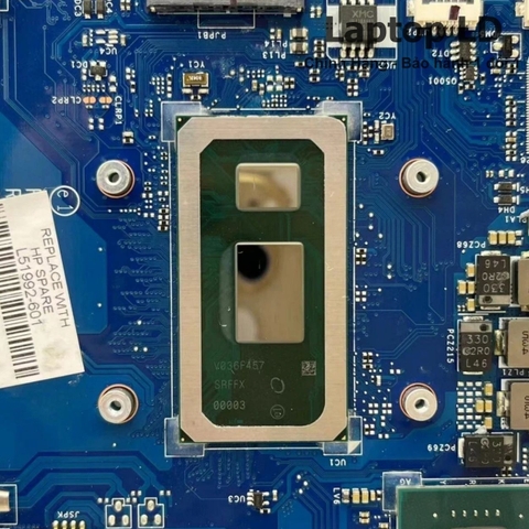 Khu vực chipset và CPU i3-7020U trên main HP 15-DU / 15-DY / 15-DW LA-H321P