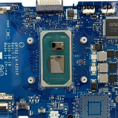 Khu vực chipset và CPU i5-1135G7 trên main HP 250 G8 LA-K201P