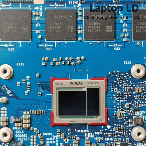 Khu vực chipset và CPU M5-6Y67 trên main HP EliteBook 1030 G1 6050A2736001
