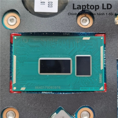 Khu vực chipset và CPU i5-5200U trên main HP EliteBook 810 G3 801797-601