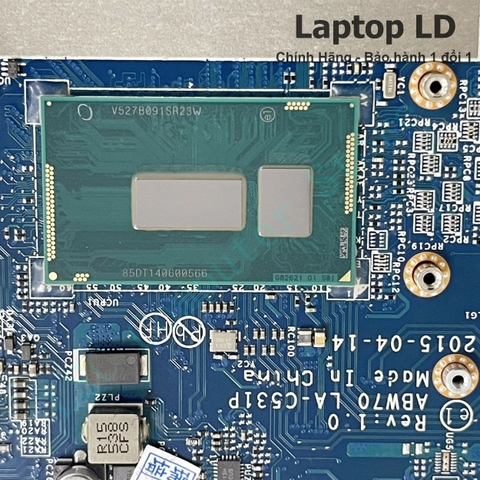 Khu vực chipset và CPU i7-5500U trên main HP Envy 17T-N / M7-N LA-C531P