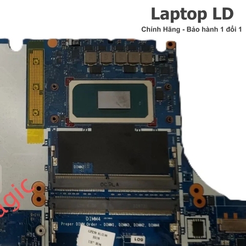 Khu vực chipset và CPU i9-11950H trên main HP Fury 15 G8 LA-K771P